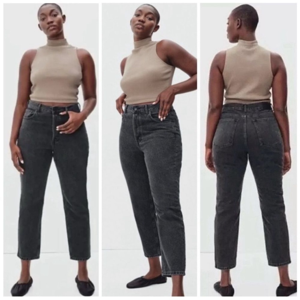 Everlane Curvy 90’s cheeky straight jeans - Picture 4 of 10